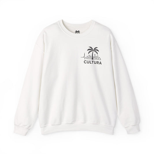 Cultura Unisex Heavy Blend Sweatshirt | Cozy Streetwear | Gift for Friends | Casual Layering | Fall Fashion