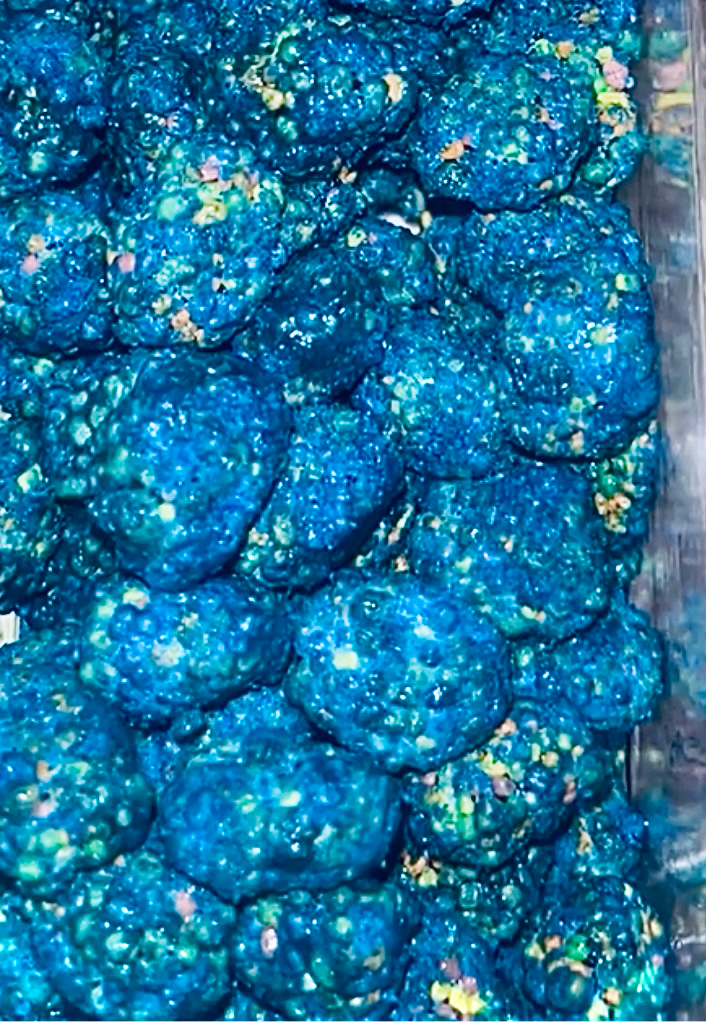Sour Blue Razz Nerd Clusters